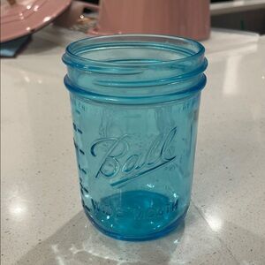 Ball Blue Glass Mason Jar